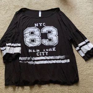 Black NYC top